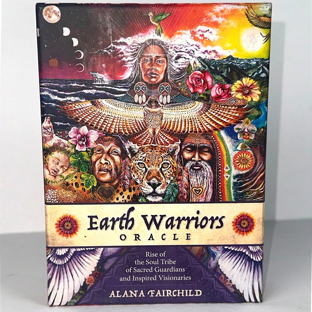 Alana Fairchild Earth Warriors Oracle Deck 44 Cards Guidebook Metaphysical Pagan